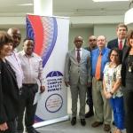 Deputy Minister Bongani Mkongi at the lauch of the Campus Safety Training