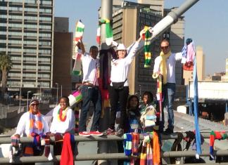 Another secret mission for the happy hookers of 67 Blankets for Nelson Mandela Day