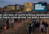 The lost soul of South African Universities: The Public Good