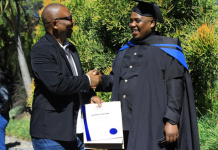 MK Youth Leader Nduli Graduates with Advanced Diploma from TUT