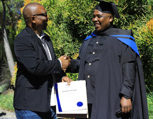 MK Youth Leader Nduli Graduates with Advanced Diploma from TUT
