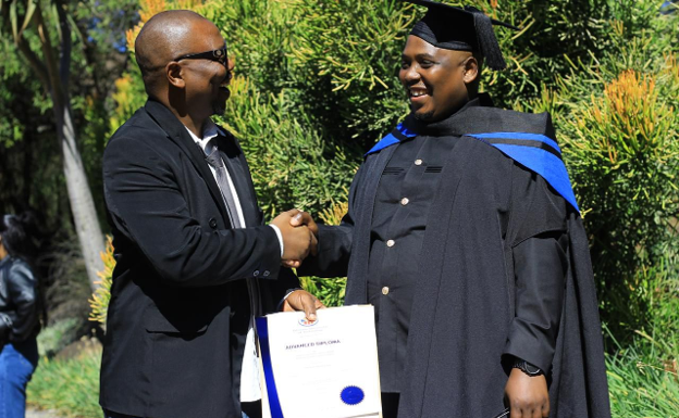 MK Youth Leader Nduli Graduates with Advanced Diploma from TUT